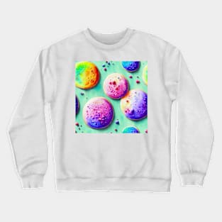 Watercolor cookie pattern Crewneck Sweatshirt